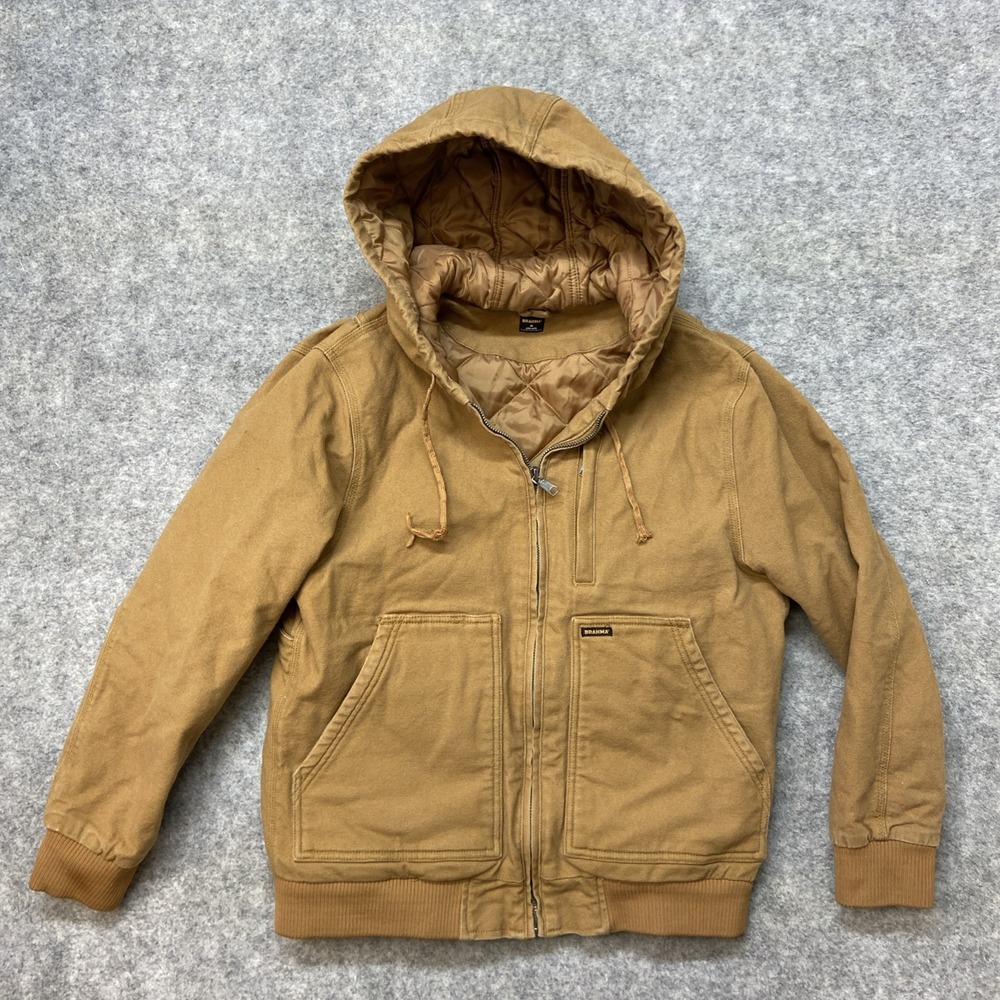 Brahma Canvas Hoodie‎ Jacket Mens Medium 38-40 Zip Insulated Workwear